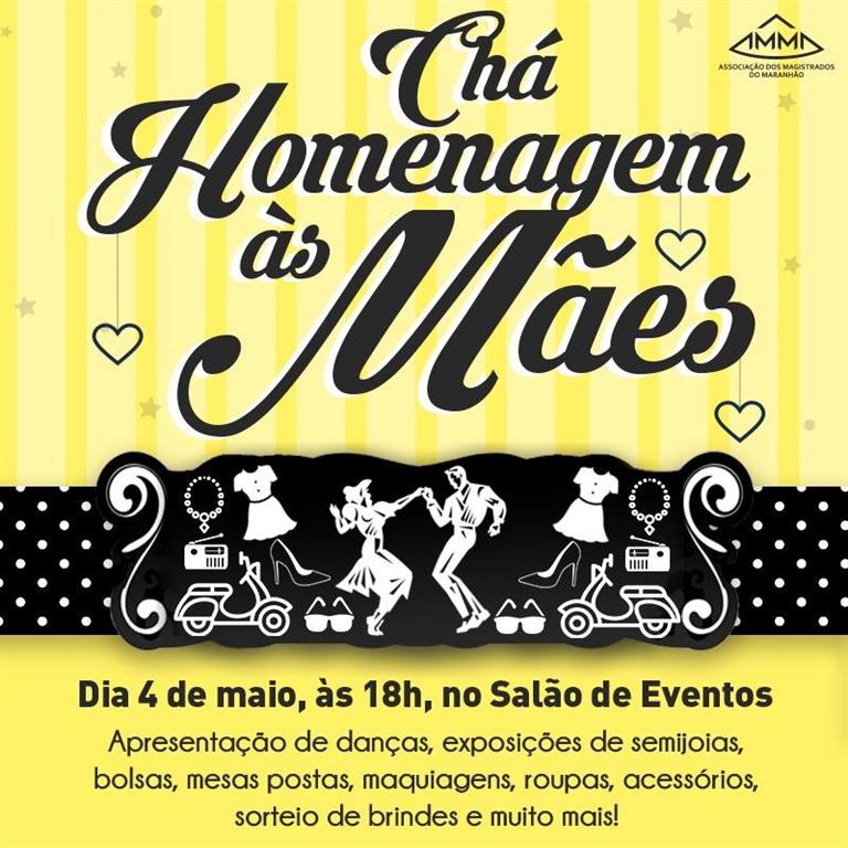 Chá da Tarde estilo anos 60 marcará a homenagem às mães neste sábado
