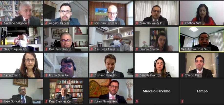 AMMA marca presença em solenidade de abertura do Congresso Nacional de Direito Eleitoral