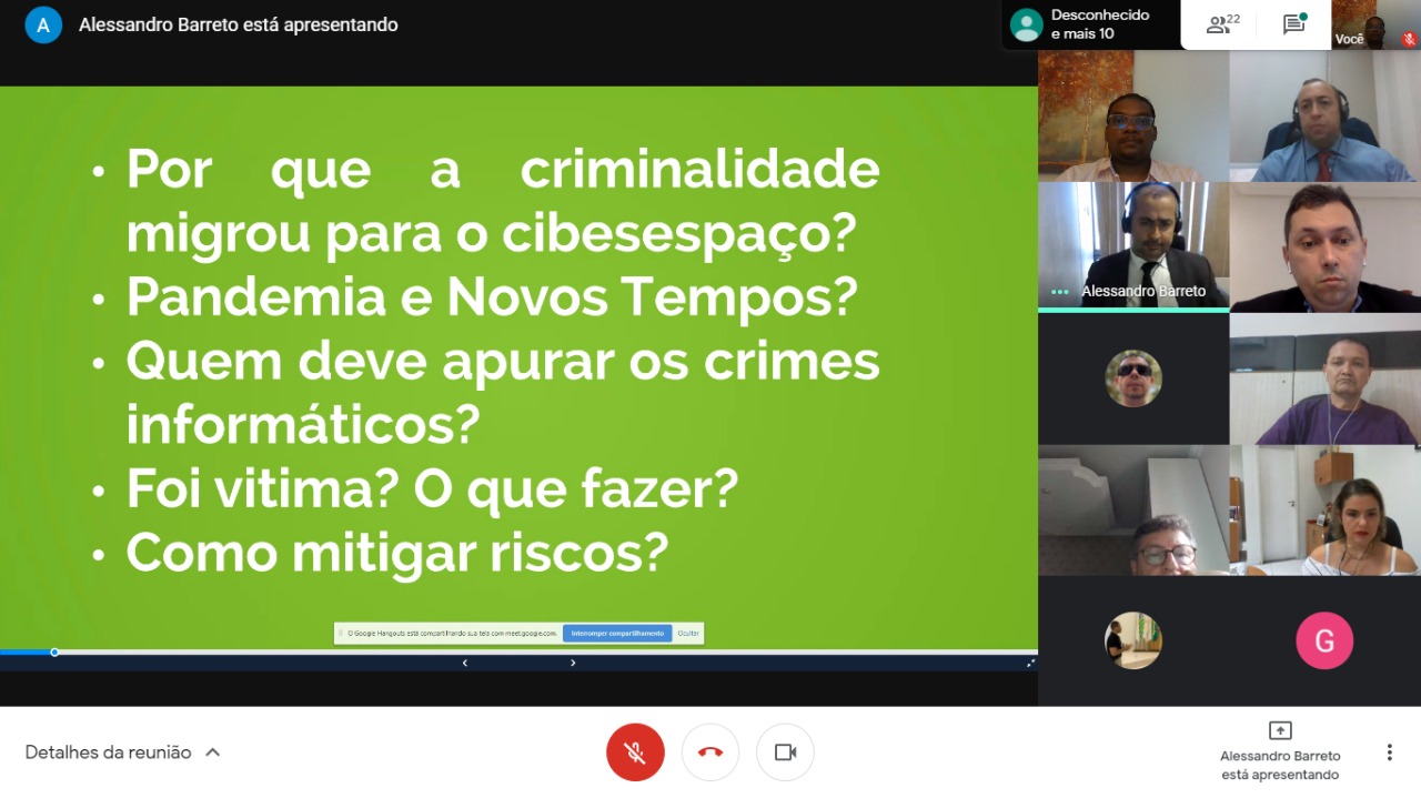 AMMA promove videoconferência sobre crimes cibernéticos voltada para magistrados