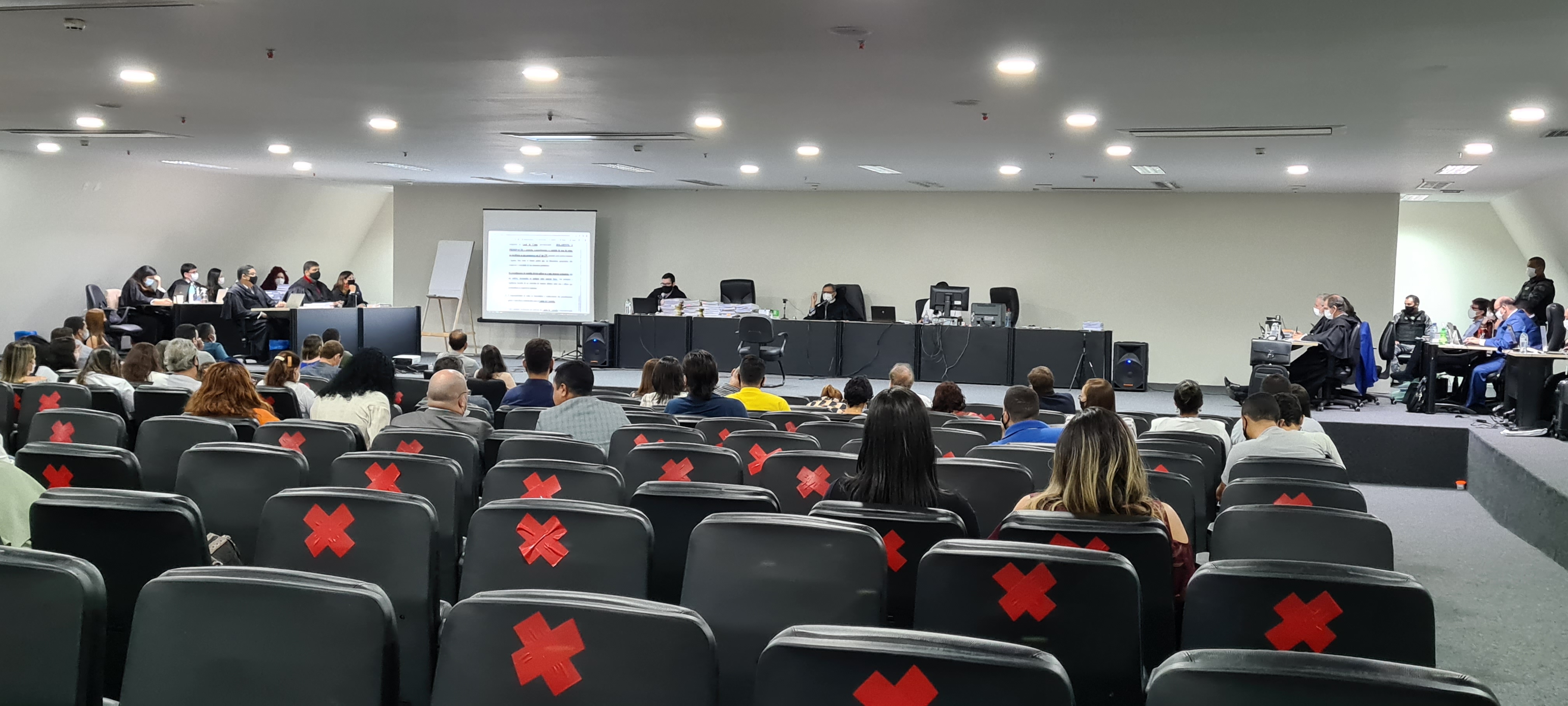 Júri de empresário acusado de feminicídio chega ao 5° dia com grande mobilização do Poder Judiciário do Maranhão