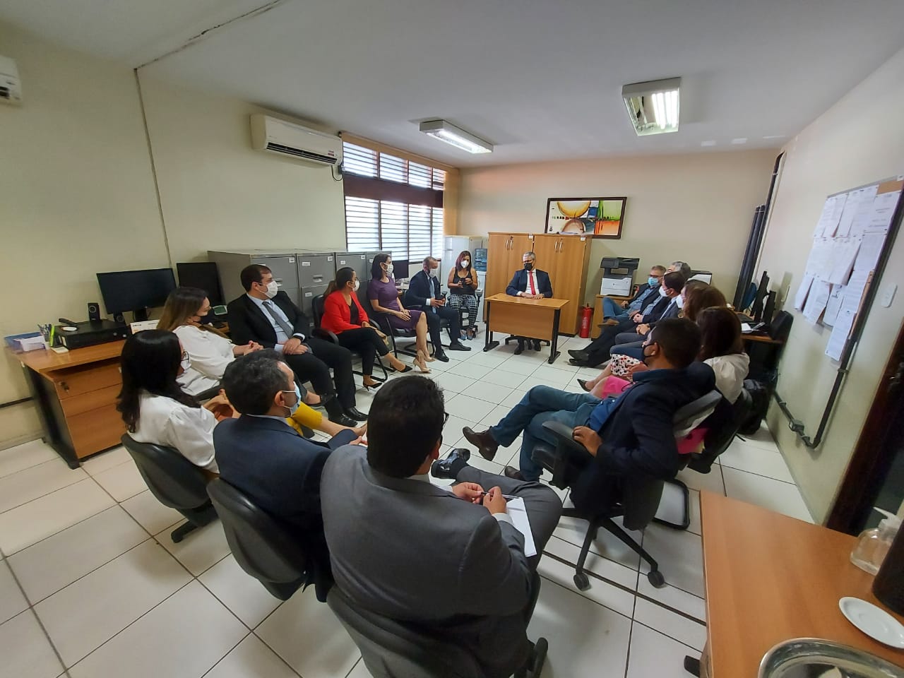 Presidente da AMMA defende pleitos da Comarca de Imperatriz durante reunião com o corregedor