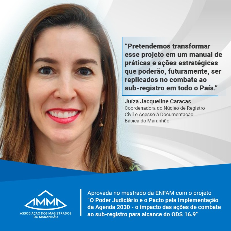 Redação do Enem – Juíza maranhense destaca-se em projeto de mestrado sobre a erradicação do sub-registro  