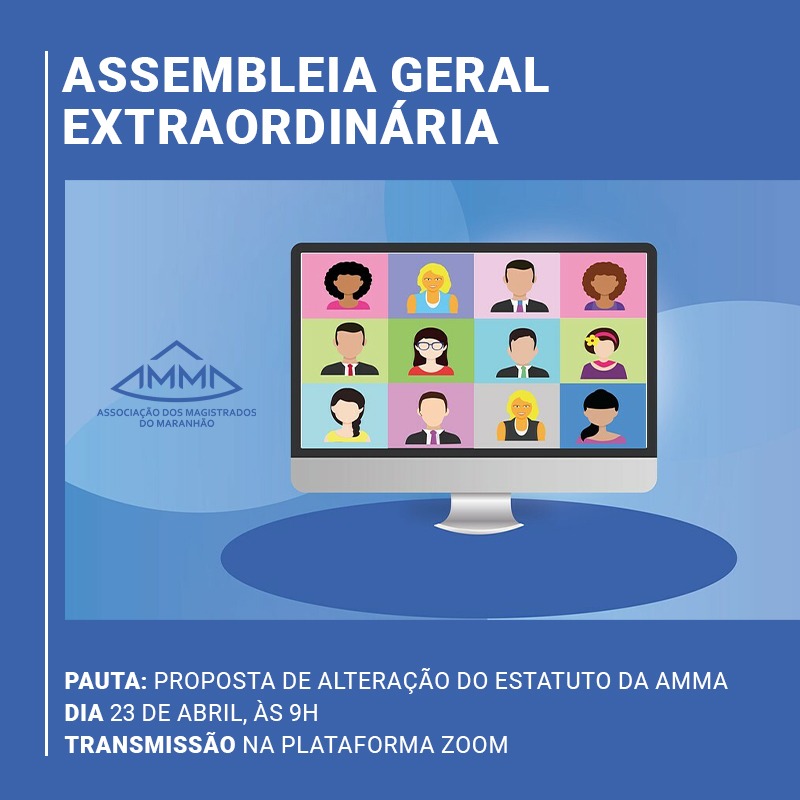 AMMA realiza assembleia geral extraordinária neste sábado para apreciar alteração do Estatuto