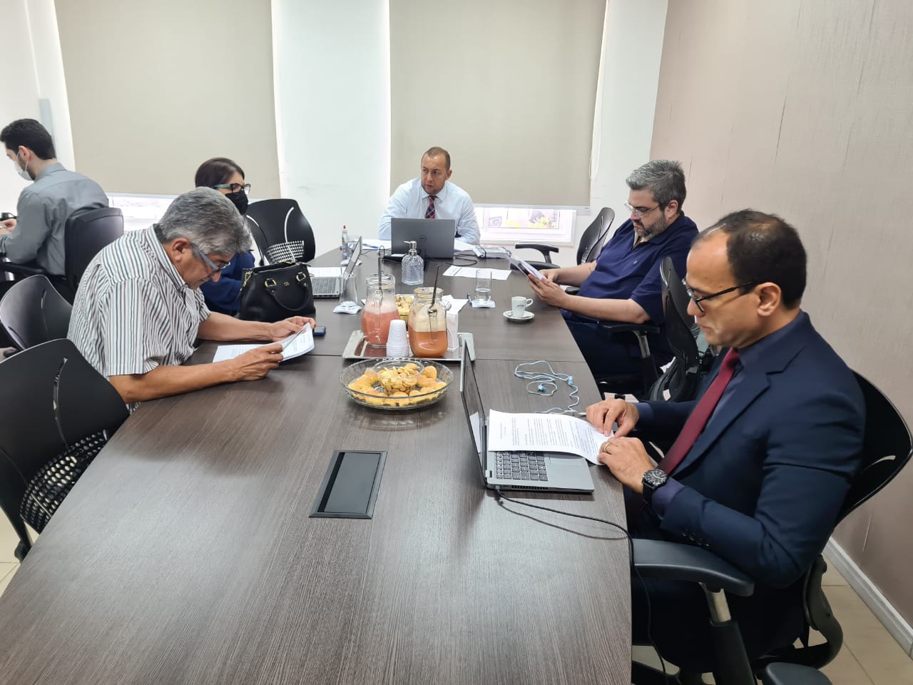 Diretores debatem sobre proposta de elevação de entrância em reunião da Executiva