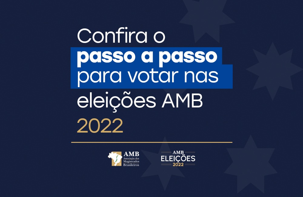 Eleições da AMB começam dia 8 de novembro pela internet com chapa única